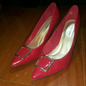 Dark Red Jane Jane heels